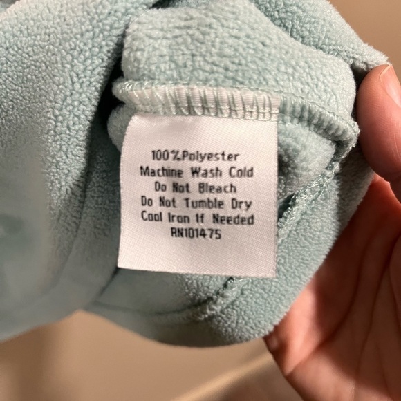 Ivory Ella Fleece 1/4 zip colorblock sweatshirt Size Small Y2K Casual Cozy Warm - Picture 8 of 8